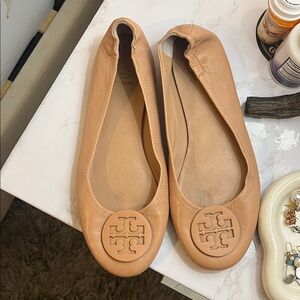 Tory Burch Tan Flats